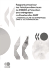Image for Rapport Annuel Sur Les Principes Directeurs De L&#39;OCDE a L&#39;in