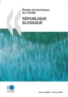 Image for Etudes Economiques De L&#39;Ocde : Republique Slovaque 2009