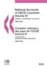 Image for National accounts of OECD countries.: (General government accounts 1996-2007.)