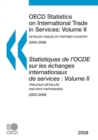 Image for OECD statistics on international trade in services.: (Detailed tables by partner country 2003-2006) : Vol. 2,