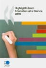 Image for Highlights from Education at a Glance : 2009