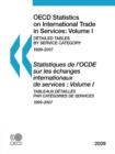 Image for OECD Statistics on International Trade in Services 2009, Volume I, Detailed Tables by Service Category