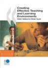 Image for Creating effective teaching and learning environments: first results from TALIS