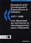 Image for Research and Development Expenditure in Industry: 1977/1998 2000 Edition
