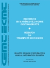 Image for Research on Transport Economics 2000