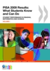 Image for PISA 2009 results  : what students know and can doVolume I : Volume 1