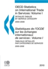 Image for OECD Statistics On International Trade In Services: 2010, Detailed Tables By Service Category.