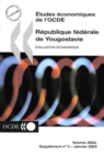 Image for Etudes economiques de l&#39;OCDE : Republique federale de Yougoslavie 2002