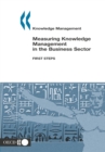 Image for Measuring Knowledge Management in the Business Sector: First Steps.