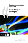 Image for Etudes ?conomiques De L&#39;ocde: Republique Tch?que - Volume 2003-6.