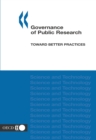 Image for Governance of Public Research: Toward Better Practices.