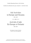 Image for Creditor Reporting System On Aid Activities: Aid Activities in Europe and Oceania 2001-2002 Volume 2003 Issue 5-syst?me De Notification Des Pays Cr?anciers Sur Les Activit?s D&#39;aide: Activit?s D&#39;aide E.