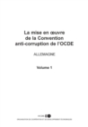 Image for La mise en A uvre de la Convention anti-corruption de l&#39;OCDE : Rapport sur l&#39;Allemagne 2003