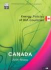 Image for Energy Policies of IEA Countries, Canada 2004 Review