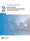 Image for Aid For Trade And Development Results: A Management Framework