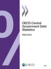 Image for OECD central government debt : statistics 2012