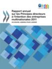 Image for Rapport Annuel Sur Les Principes Directeurs A L&#39;Intention Des Entreprises Multinationales 2011