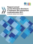 Image for Rapport Annuel Sur Les Principes Directeurs A L&#39;Intention Des Entreprises M : Un Nouvel Agenda Pour L&#39;Avenir