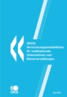 Image for Oecd-Verrechnungspreisleitlinien Fur Multinationale Unternehmen Und Steuerv