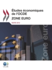 Image for Etudes Economiques De L&#39;Ocde : Zone Euro 2012