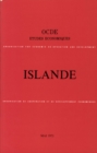 Image for Etudes economiques de l&#39;OCDE : Islande 1973