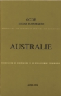 Image for Etudes economiques de l&#39;OCDE : Australie 1974