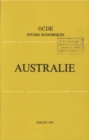 Image for Etudes economiques de l&#39;OCDE : Australie 1975