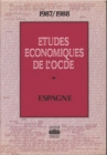 Image for Etudes economiques de l&#39;OCDE : Espagne 1988