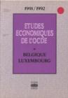 Image for Etudes economiques de l&#39;OCDE : Belgique 1992