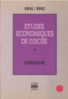 Image for Etudes economiques de l&#39;OCDE : Espagne 1992