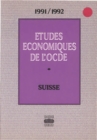 Image for Etudes economiques de l&#39;OCDE : Suisse 1992