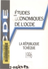 Image for Etudes economiques de l&#39;OCDE : La Republique Tcheque 1996