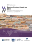 Image for SME policy index: eastern partner countries 2012 : progress in the implementation of the Small Business Act for Europe
