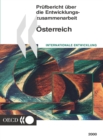 Image for Prufbericht uber die Entwicklungszusammenarbeit: Osterreich 2000