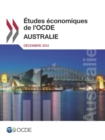 Image for Etudes Economiques De L&#39;Ocde : Australie 2012