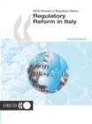 Image for OECD Reviews of Regulatory Reform: Regulatory Reform in Italy 2001