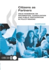 Image for Citizens as partners: OECD handbook on information, consultation and public participation in policy-making