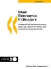 Image for Main Economic Indicators: Comparative Methodological Analysis: Industry, Retail and Construction Indicators (Supplement 1).