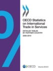 Image for OECD statistics on international trade in services.: (Detailed tables by partner country 2006-2010)
