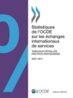 Image for Statistiques De L&#39;Ocde Sur Les Changes Internationaux De Services, Volume : Tableaux D Taill S Par Pays Partenaires