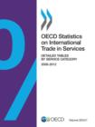 Image for OECD statistics on international trade in services : Vol. 2014/1: Detailed tables by service category 2008-2012