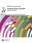 Image for Towards Green Growth? Tracking Progress: OECD Green Growth Studies