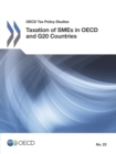 Image for Taxation of SMEs in OECD and G20 countries : 23,