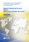 Image for Forum Mondial Sur La Transparence Et L&#39; Change De Renseignements Des Fins