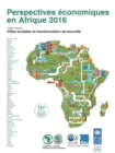 Image for Perspectives ?conomiques en Afrique 2016