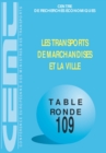 Image for Tables Rondes CEMT Les transports de marchandises et la ville
