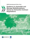 Image for OECD Development Policy Tools Guidance to Assemble and Manage Multidisciplinary Teams for Extractive Contract Negotiations