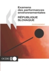 Image for Examens environnementaux de l&#39;OCDE : Republique Slovaque 2002