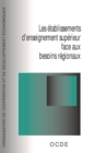 Image for Les ?tablissements D&#39;enseignement Sup?rieur Face Aux Besoins R?gionaux.