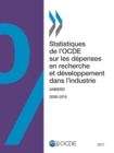 Image for Statistiques de l&#39;OCDE sur les d?penses en recherche et d?veloppement dans l&#39;industrie 2017